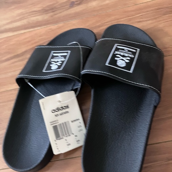 Adidas x Neighborhood Black Slide Sandals 6 main image 4